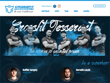 Tablet Screenshot of crossfittesseract.com